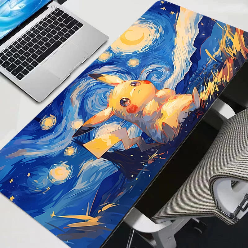 Mouse Pad Large P-Pikachu Rubber PC Computer