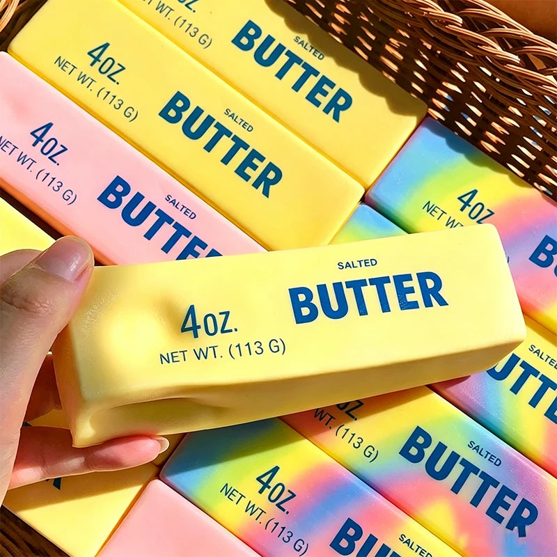 Squishy Butter Stick Fidget Toy!