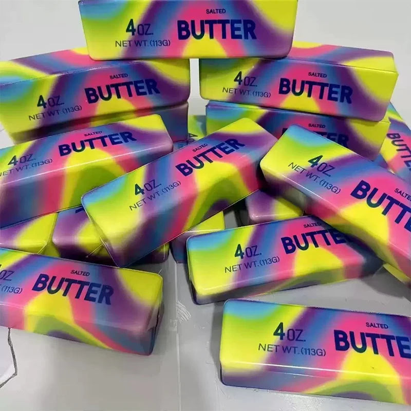 Squishy Butter Stick Fidget Toy!