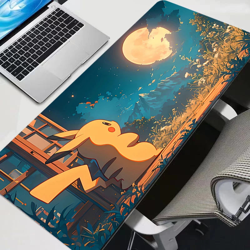 Mouse Pad Large P-Pikachu Rubber PC Computer