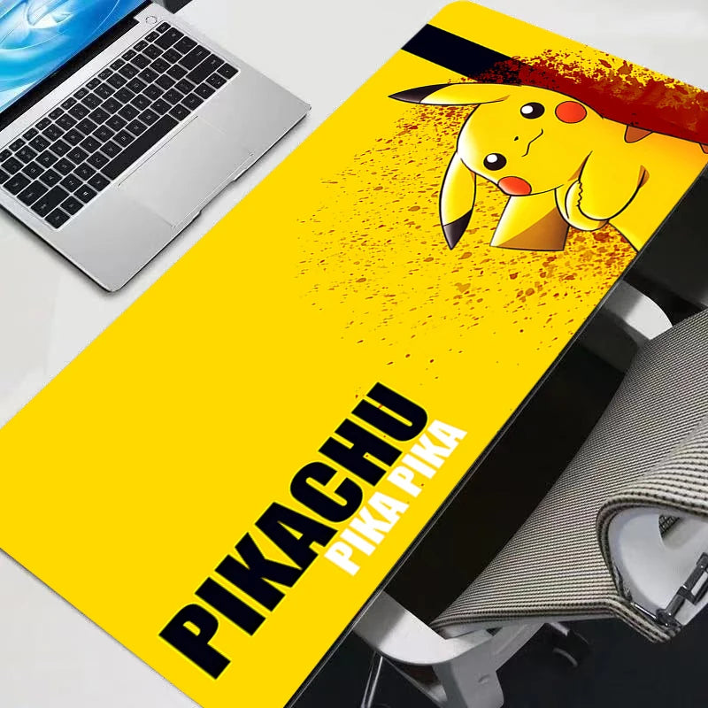Mouse Pad Large P-Pikachu Rubber PC Computer