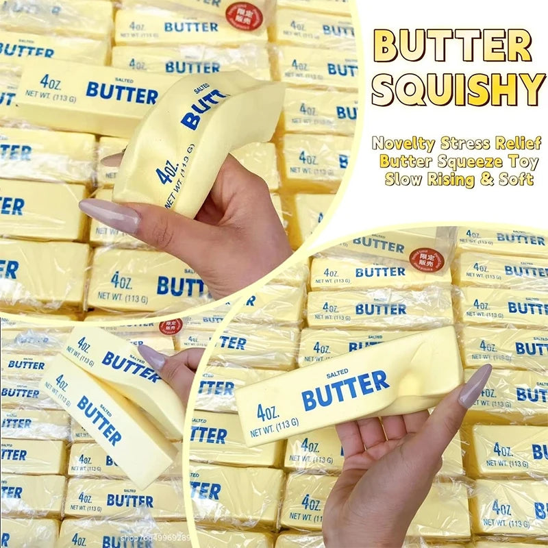 Squishy Butter Stick Fidget Toy!