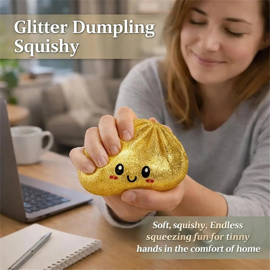 Dumpling Glitter Dumpling Squishy