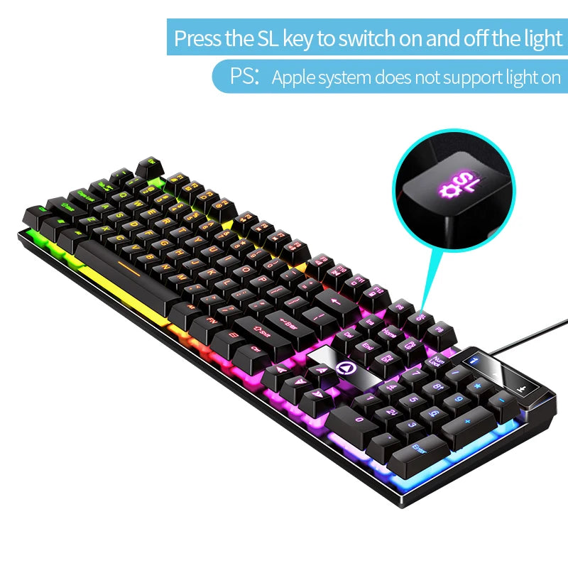 YINDIAO K500 Wired Keyboard Gaming