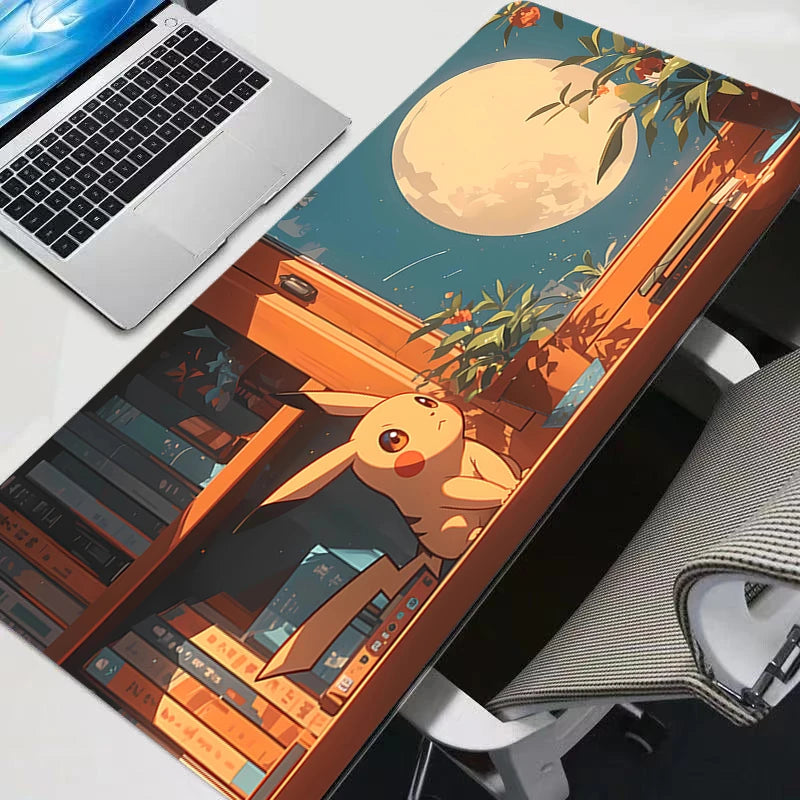 Mouse Pad Large P-Pikachu Rubber PC Computer