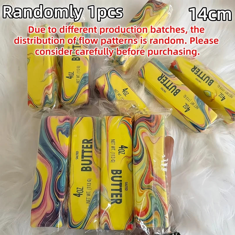 Squishy Butter Stick Fidget Toy!